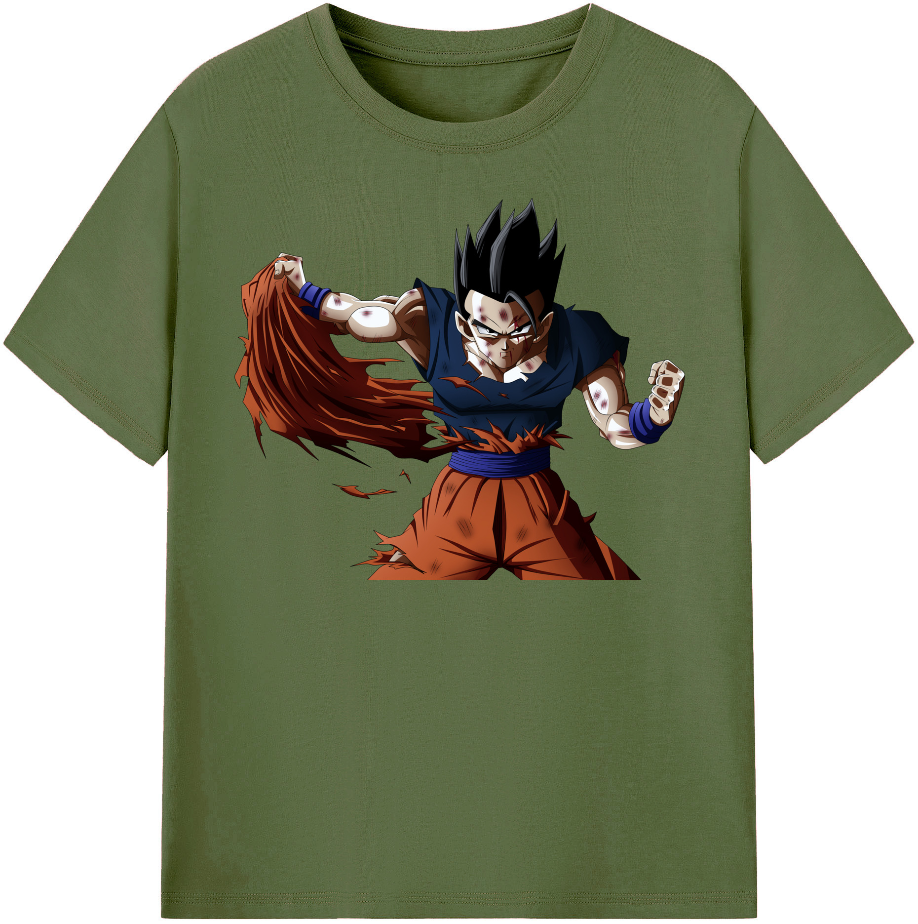 （画像用） ドラゴンボール ベジータ四世（Bejīta Yonsei）DRAGON BALL Vegeta IV 綿100％半袖Tシャツ（フロントプリント）